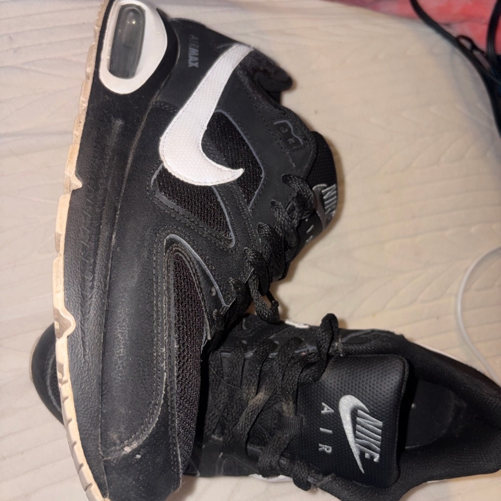 Nike Black and White Air Max Sneakers